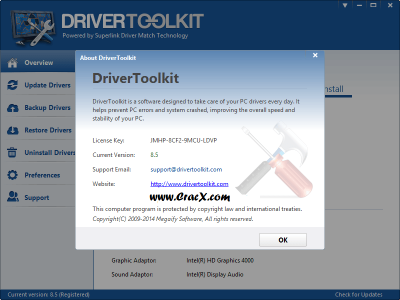 Driver toolkit 8.1.1 serial key west